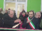 L'inaugurazione del distributore 