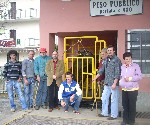 L'inaugurazione della nuova pesa per gli animali