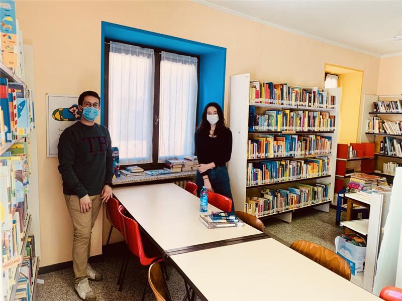 Rifreddo - Biblioteca riorganizzata e aperta su prenotazione grazie alla studentessa di Lettere moderne Alessia Billia