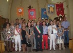 Lo spettacolo di giocoleria al monastero 