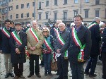 Alcuni dei sindaci cuneesi presenti a Milano