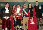 la consegna delle chiavi del paese
