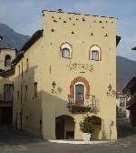 Il municipio recentemente restaurato