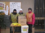 Le volontarie che hanno partecipato alla Colletta alimentare 2013