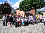 I partecipanti alla camminata