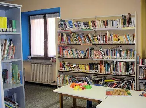 panoramica biblioteca - area bambini