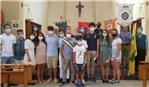 Diciottenni protagonisti della festa patronale di San Luigi. Hanno ricevuto il sonetto dal sindaco Cesare Cavallo